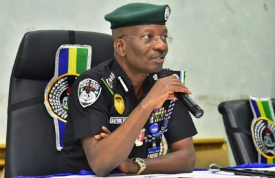 Entrench diligence, professionalism, clamp down on extortion, IGP charges commanders