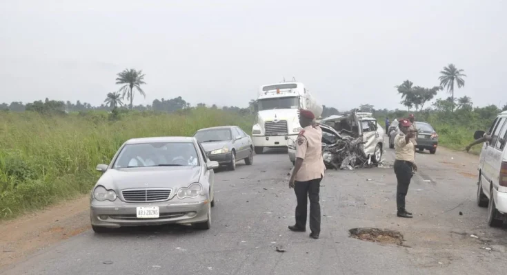 Four Escape Death In Ogun Road Accident