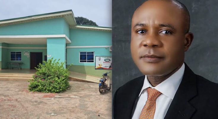 PRIMARY HEALTH CENTRE IN ENUGU and GOVERNOR PETER MBAH