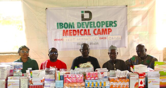 Ibom developers provides healthcare support to 1200 residents