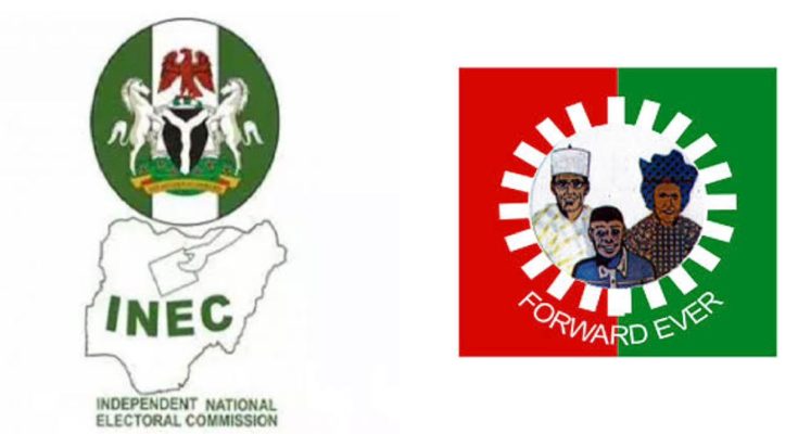 INEC and LP logo