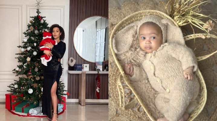 “It Can Only Be God” – Maria Chike Unveils Son’s Face Amid Christmas Celebration