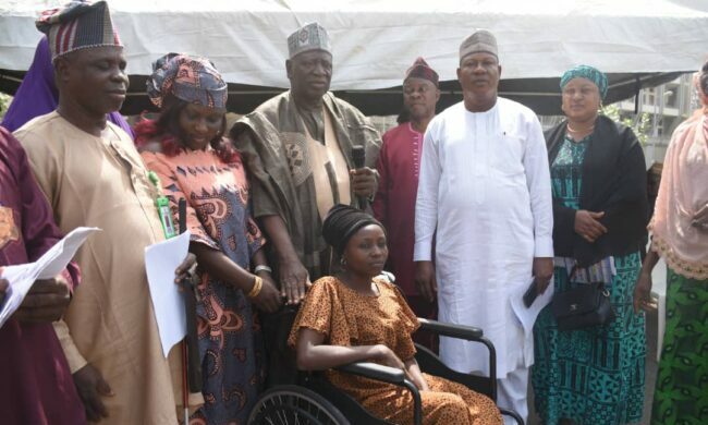 Kwara govt distributes mobility aids to people living with disabilities