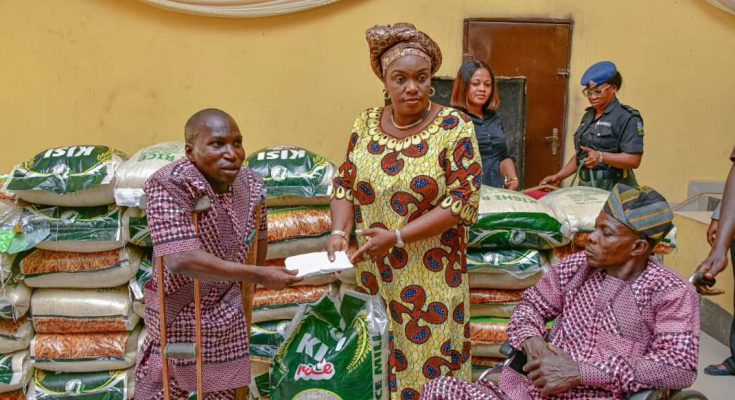 Makinde empowers 50 persons with disabilities