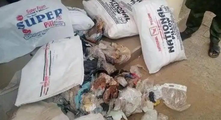 NSCDC Arrests Nine For Selling Pillows Stuffed With Used Pampers, Sanitary Pad In Sokoto
