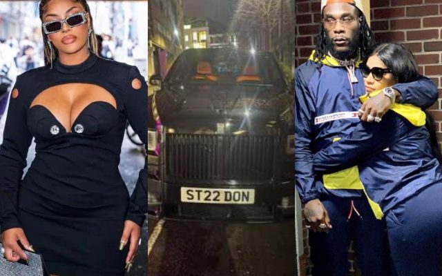 Netizens Reacts As Burna Boy Reportedly Gifts Ex-Girlfriend Stefflon Don N280m Rolls Royce