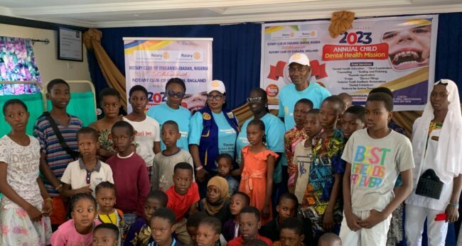 Rotary Clubs partner on children’s oral health in Ibadan