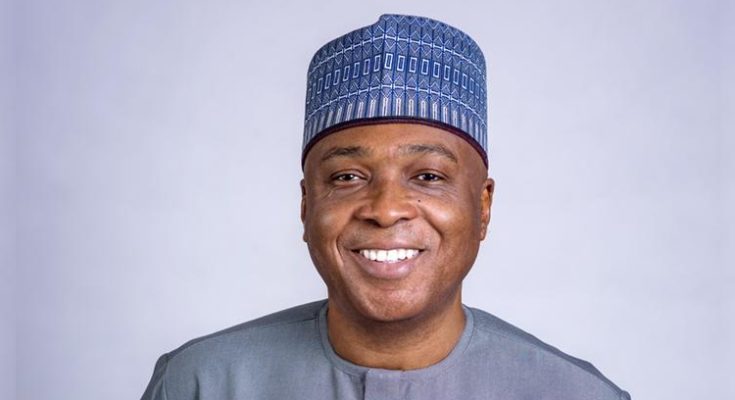 Saraki distributes palliative to Kwara Christian faithful, party members