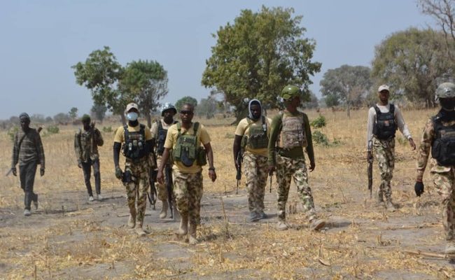 Troops neutralise, arrest over 1300 terrorists