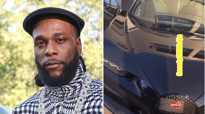 Burna Boy Allegedly Buys $3.5 Million Bugatti