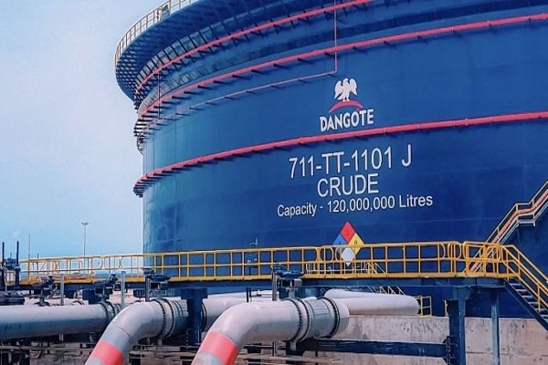 Dangote Refinery set for production, receives 6th batch of one million barrel crude oil