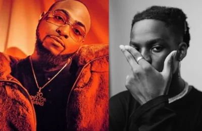 Davido, Rema, Justin Skye spotted in church for new year's