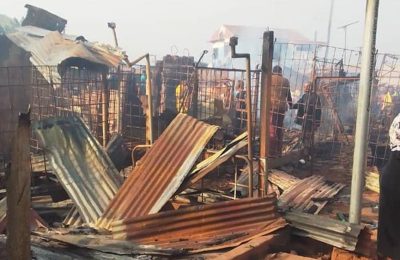 Fire Guts Enugu Market On New Year’s Eve, Destroys Goods Worth Million