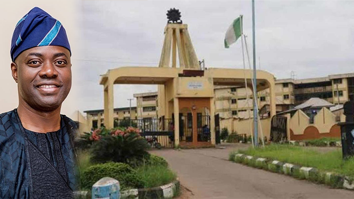 Governor Seyi Makinde[credit - Oyo state Govt] IBADAN POLY[credit ; PG]