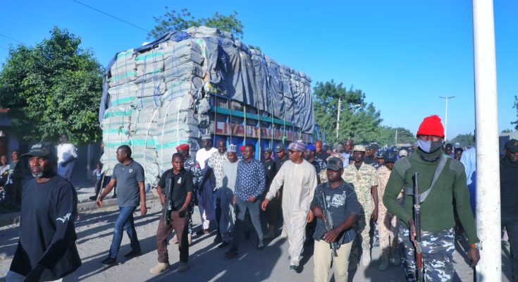 Gov Zulum decries overloaded trailers plying Maiduguri-Gamboru Ngala road