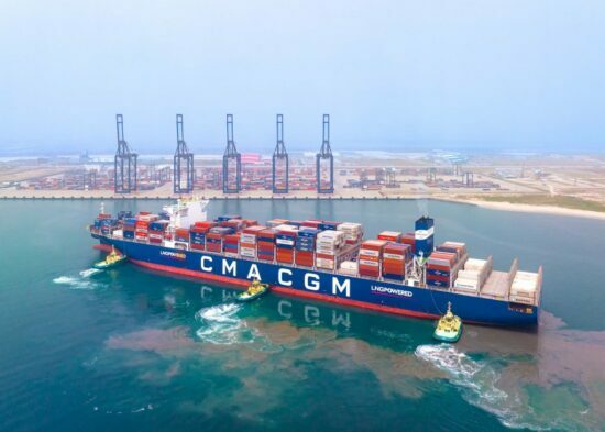 Largest container vessel arrives Lekki seaport 