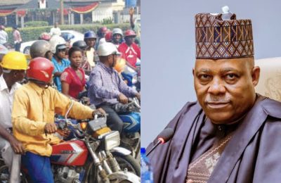 Motorcyclists cash in on Vice-President Shetima’s visit, increases fare