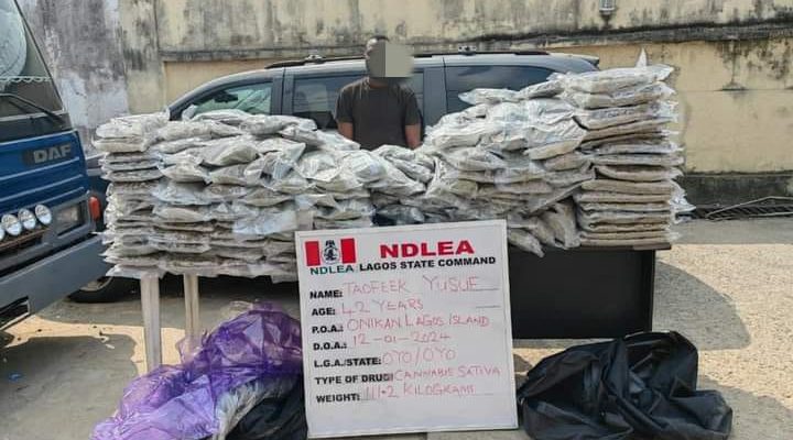 NDLEA Nabs Man With Canadian Loud, Seizes Tramadol Pills In Lagos