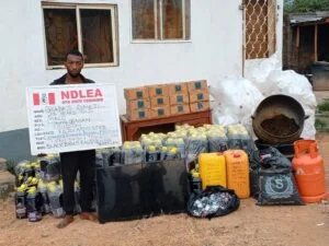 NDLEA bursts “Skuchies” factory in Moniya, Ibadan