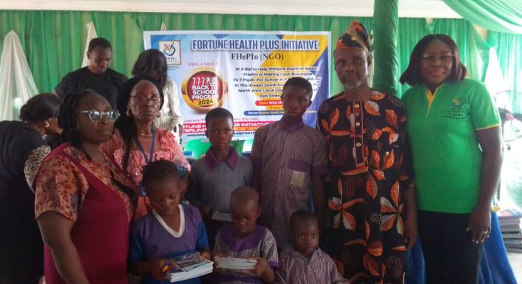 NGO empowers vulnerable students with cash, educational materials in Ibadan