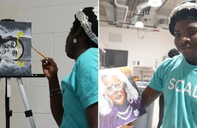 Nigerian Art Student Sets New Guinness World Painting Record