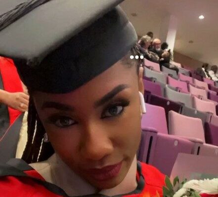 Nigerian model, Amara Ezenwoye, bags Masters in UK varsity