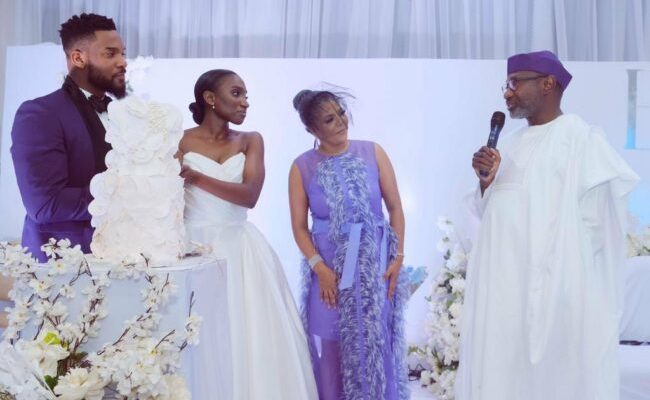 PHOTOS: Otedola celebrates niece, Tiwi’s marriage to actor, Kunle Remi