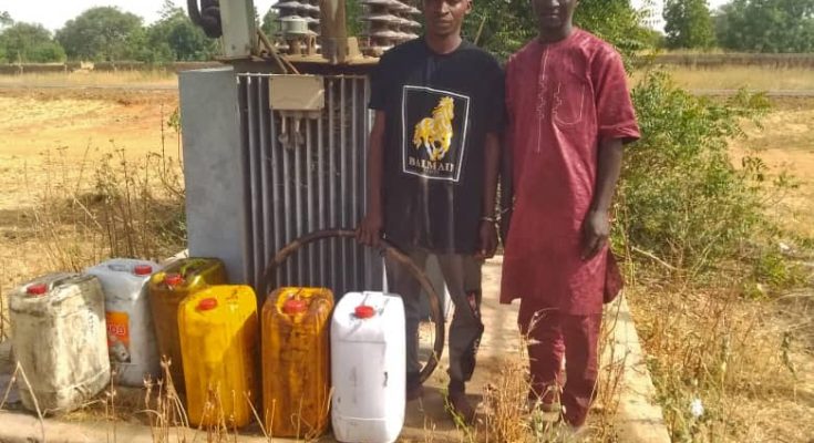 Police arrest two suspected transformer fuel thieves in Yobe