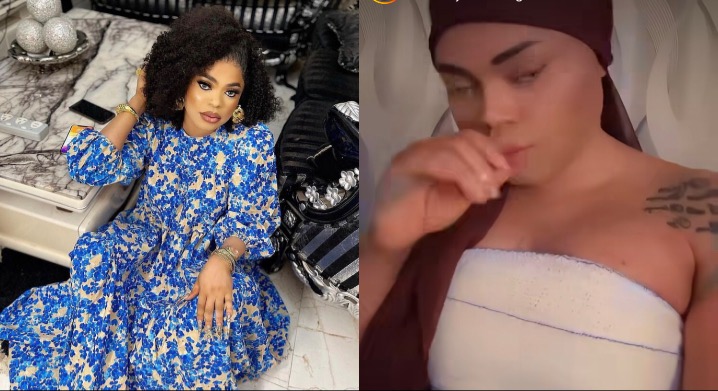 Reaction As Bobrisky Undergoes Boobs Enlargement Surgery Following 2nd BBL Procedure (Video)