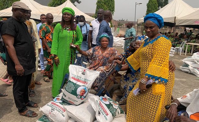 Reps member distributes 12,000 palliatives to constituents in Ogun