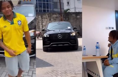 Singer Crayon Purchases Brand New Mercedes Benz Worth N150m