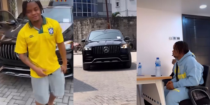 Singer Crayon Purchases Brand New Mercedes Benz Worth N150m