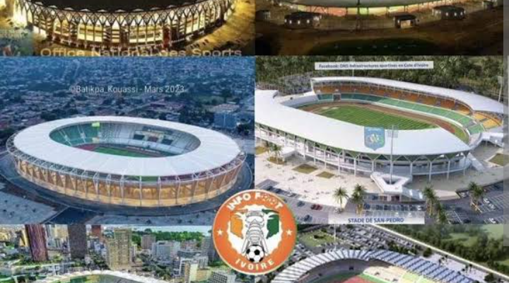 Six Stadiums Hosting AFCON 2023 In Cote d'Ivoire