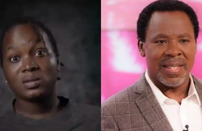 "TB Joshua Not Ajoke's Biological Father, Adopted Her As A Baby After Her Mother Abandoned By Her Under A Truck Outside Our Church"