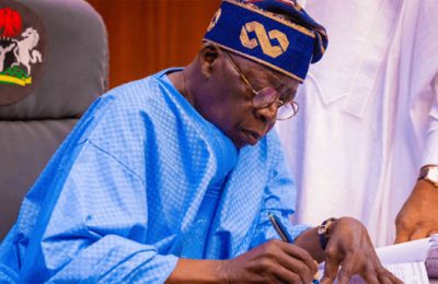 Tinubu signs N28.78trn