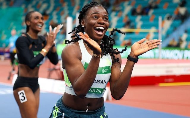 Tobi Amusan Breaks 25-year African 60m Hurdles Record