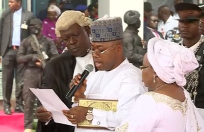 Usman Ododo sworn in as Kogi Governor
