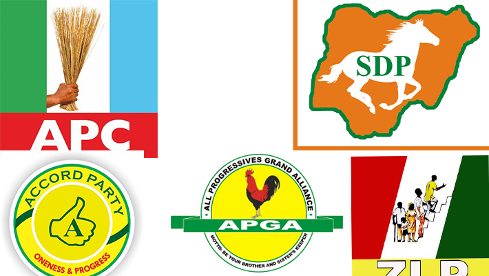 APC; SDP; APGA; ZLP; ACCORD PARTY