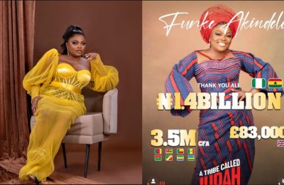 Funke Akindele Continues To Set Records As A Tribe Called Judah Grosses N1.4 Billion