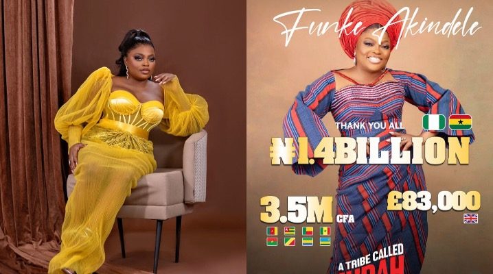 Funke Akindele Continues To Set Records As A Tribe Called Judah Grosses N1.4 Billion