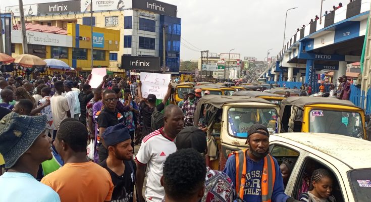 Ibadan residents protest rising cost of living, economic hardship 