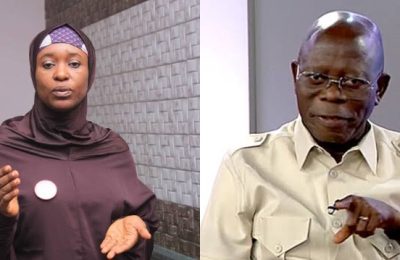 “Just Yesterday He Was Their Hero” – Aisha Yesufu Reacts To Oshiomole’s Comments On Buhari