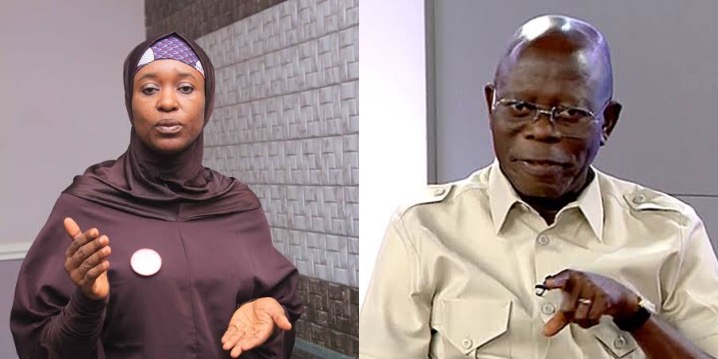 “Just Yesterday He Was Their Hero” – Aisha Yesufu Reacts To Oshiomole’s Comments On Buhari
