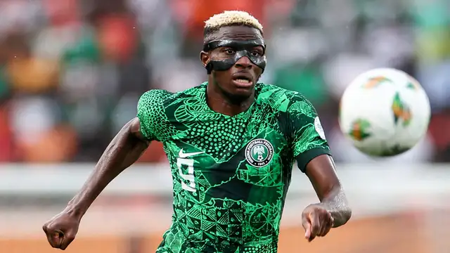 Osimhen Doubtful For South Africa Clash As Super Eagles Depart For Bouake