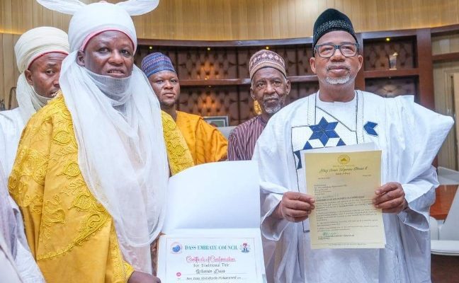 Bauchi gov, Bala Mohammed, appointed Wazirin Dass 