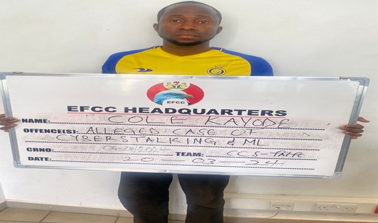 EFCC arrests IG user for cyberstalking commission's chairman, Olukoyede