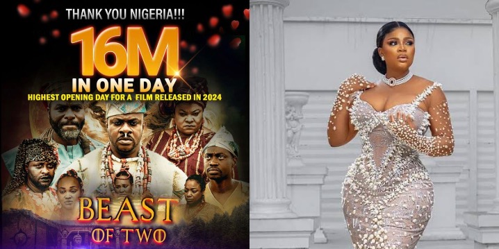 Eniola Ajao’s Movie Ajakaju “Beast Of Two Worlds” Hits 16M In Cinemas On First Day Of Release