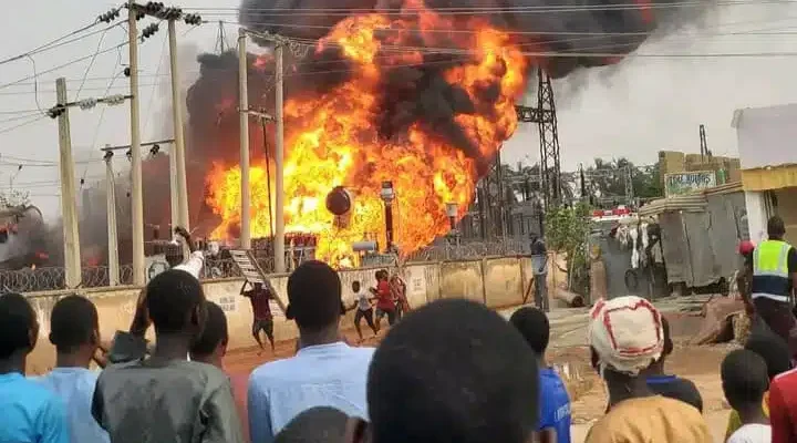 Fire Guts Kano Electricity Transmission Station (Pictures)