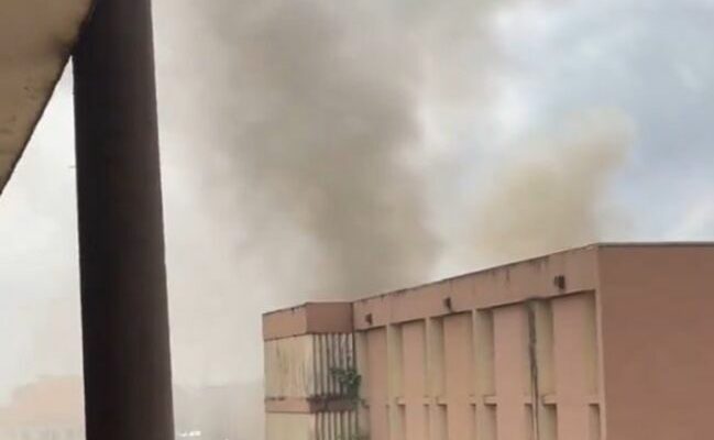 Fire razes Uniben's female hostel