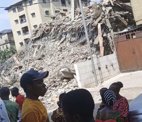 Five-storey building collapses in Onitsha